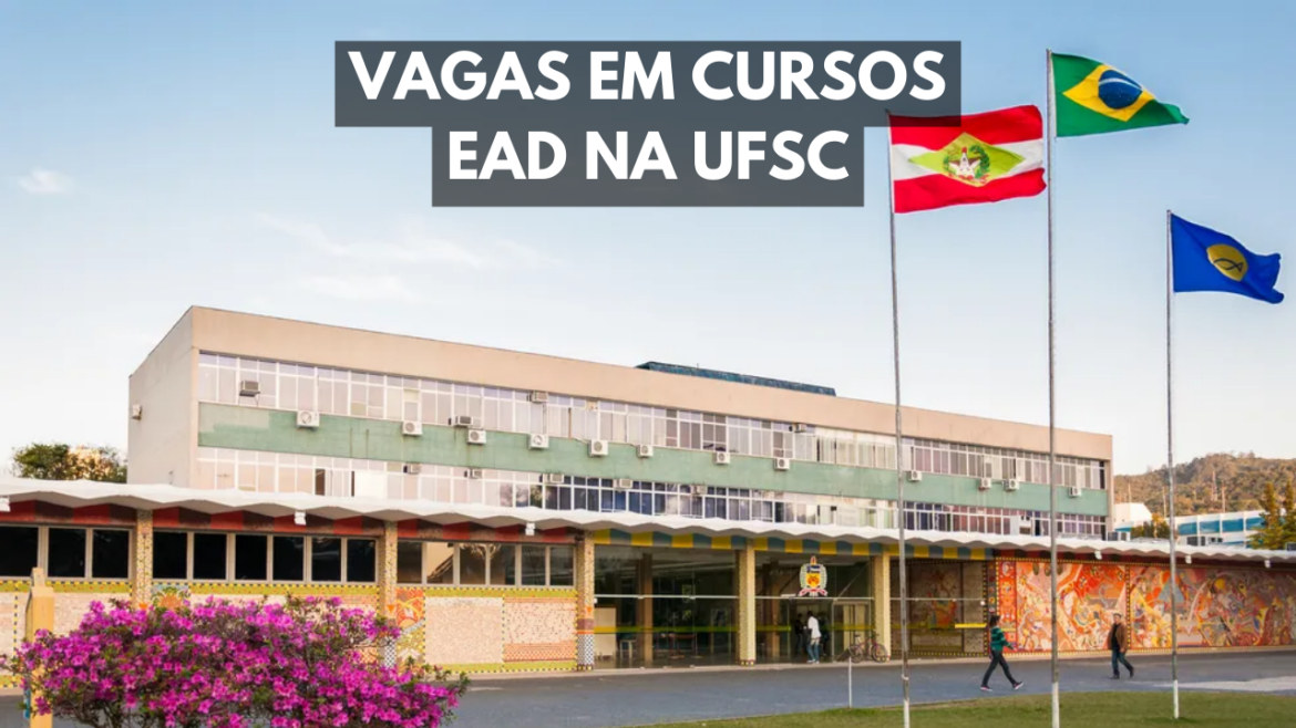 UFSC abre inscrições para cursos de graduação a distância EAD 780