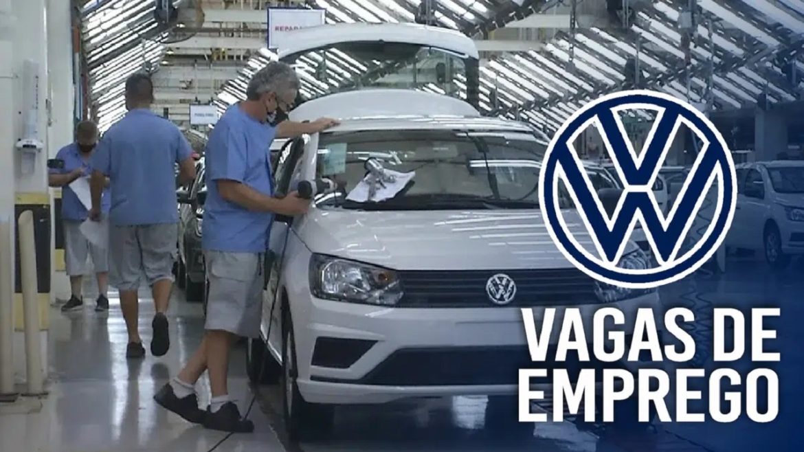 Multinacional Volkswagen abre processo seletivo inédito para candidatos sem experiência de todos os estados brasileiros