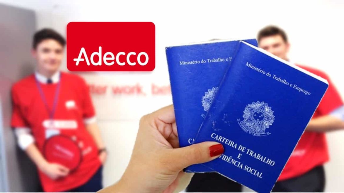 Urgente: Adecco abre novo processo seletivo com mais de 100 vagas de emprego com e sem experiência no Rio de Janeiro