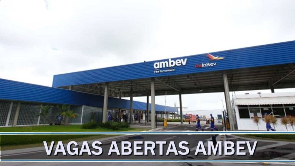 Multinacional Ambev Abre Processo Seletivo Inédito Com Inscrições ...