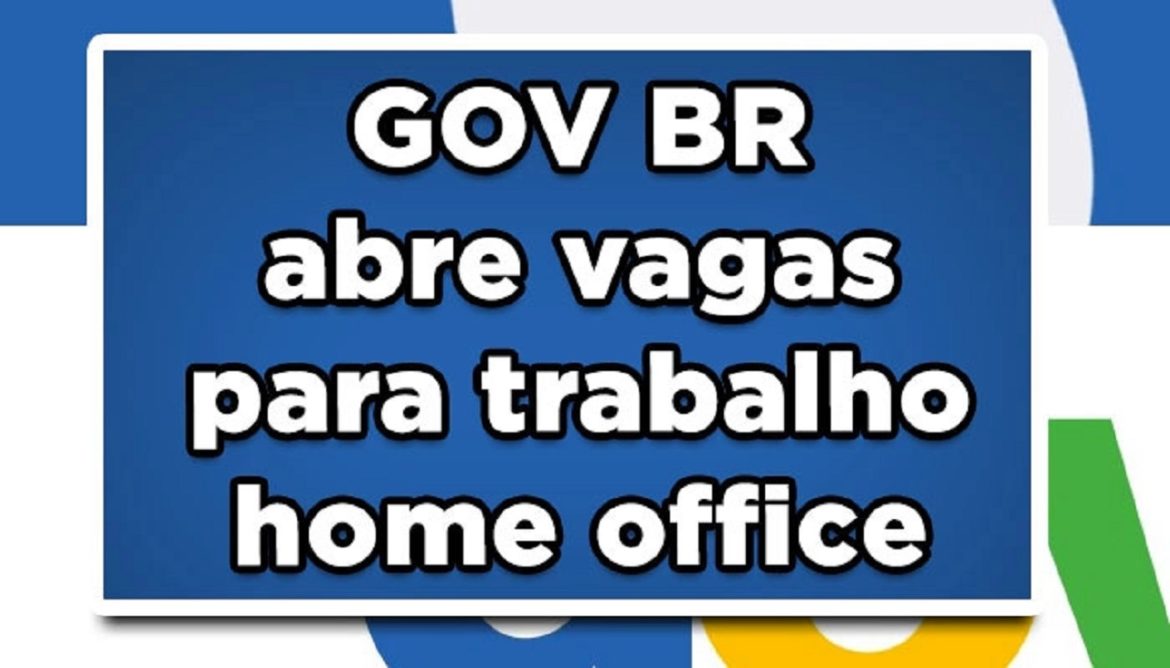 Governo libera inúmeras vagas home office e presencial para candidatos de todo o Brasil; há oportunidades PCD