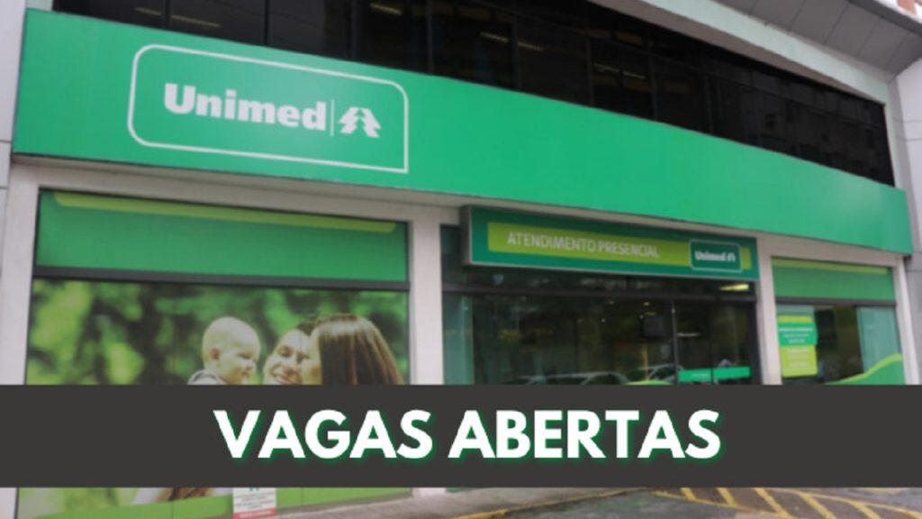 Unimed divulga abertura de 60 vagas de emprego para Técnico de Enfermagem, Auxiliar de Farmácia, Recepcionista e mais