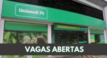 Unimed divulga abertura de 60 vagas de emprego para Técnico de Enfermagem, Auxiliar de Farmácia, Recepcionista e mais