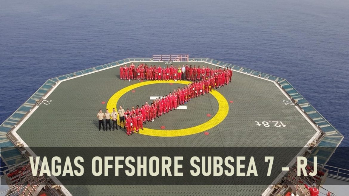 Vagas de emprego, vagas Subsea7, vagas offshore, vagas petróleo e gás