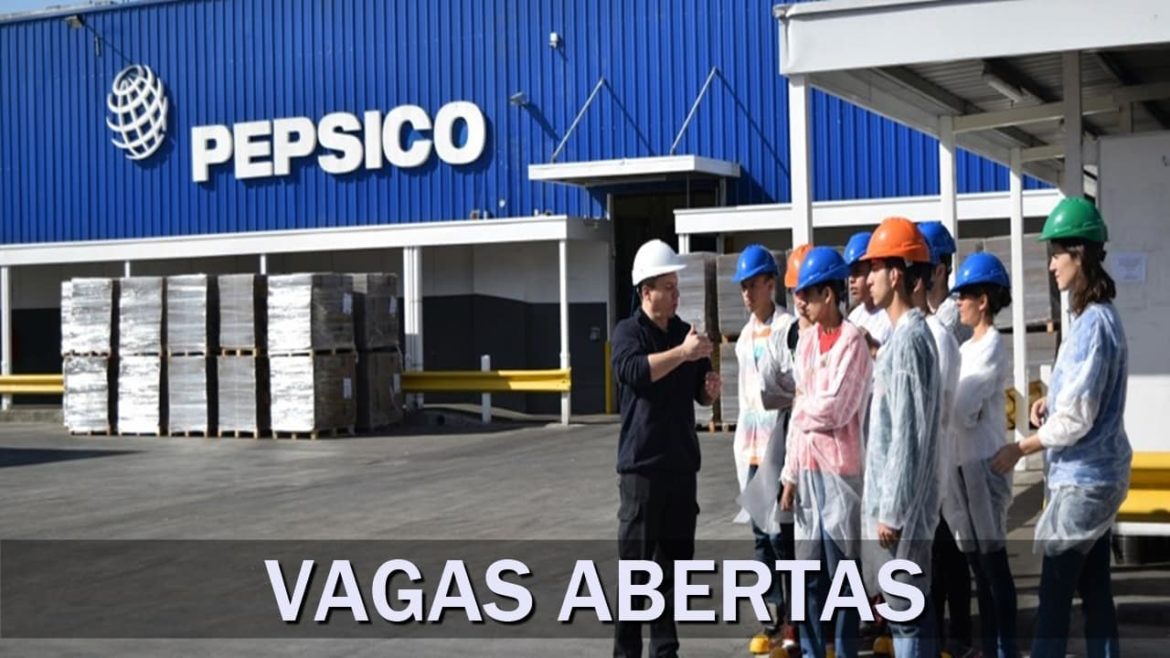 PepsiCo inicia a semana com novas vagas de emprego para candidatos com ensino médio, técnico e superior completo