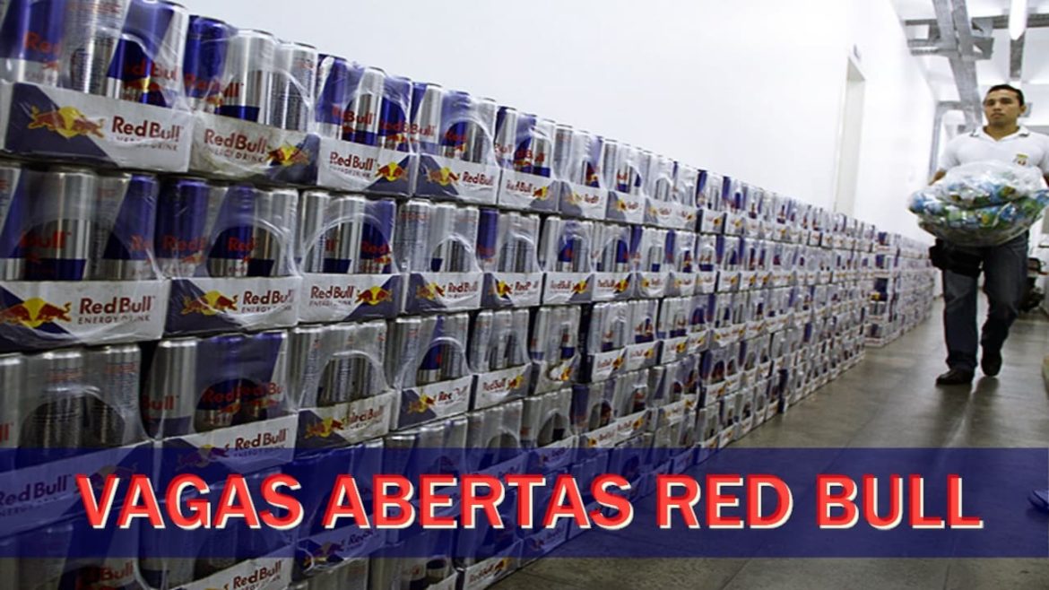 Red Bull abre novas vagas de emprego para candidatos com e sem experiência