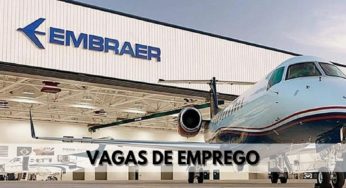Referência no setor de aviação, a Embraer busca novos talentos para integrar sua equipe