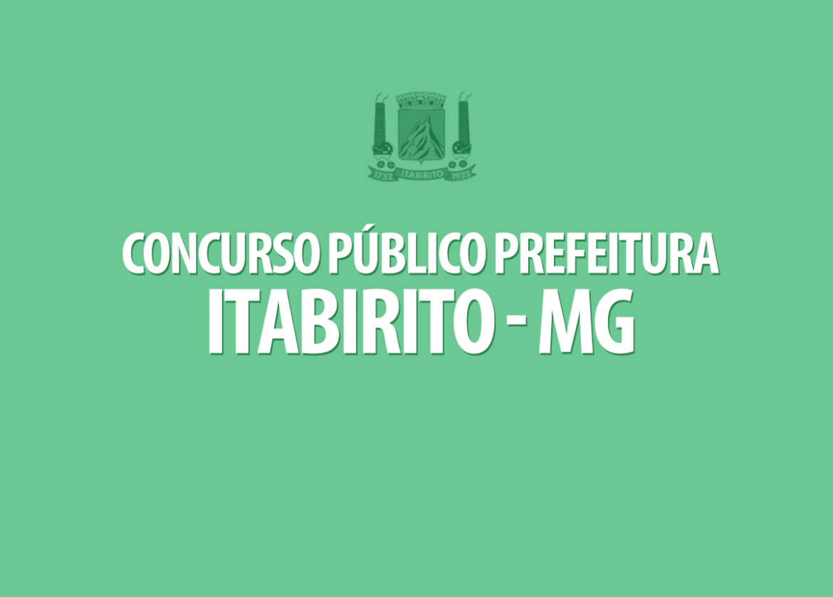 As vagas de emprego ofertadas no concurso público de Itabirito, Minas Gerais, contemplam profissionais de nível médio, técnico e superior.