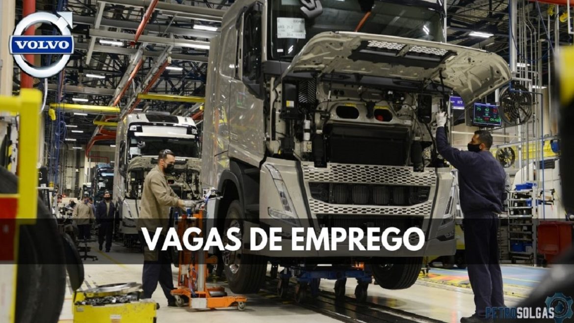 Grupo automotivo Volvo abre vagas de estágio para pessoas sem experiência ao redor do Brasil