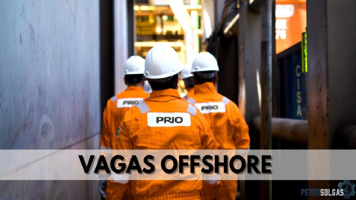 PRIO abre seleção para 50 vagas offshore incluindo posições como Técnico de Segurança do Trabalho e Operador de Produção