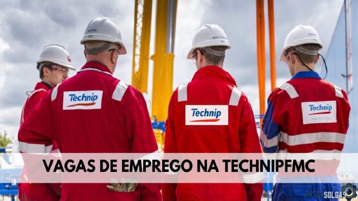 TechnipFMC, gigante no setor marítimo, abre dezenas vagas de emprego para profissionais do RJ