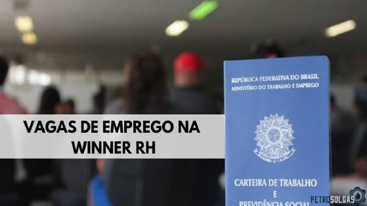 Winner RH está recrutando mais de 1.400 novos candidatos para preencher vagas de emprego em SP e RJ