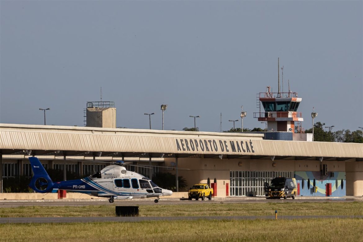 A modernização do Aeroporto de Macaé é um dos projetos integrantes do portfólio de empreendimentos em consolidação na cidade.