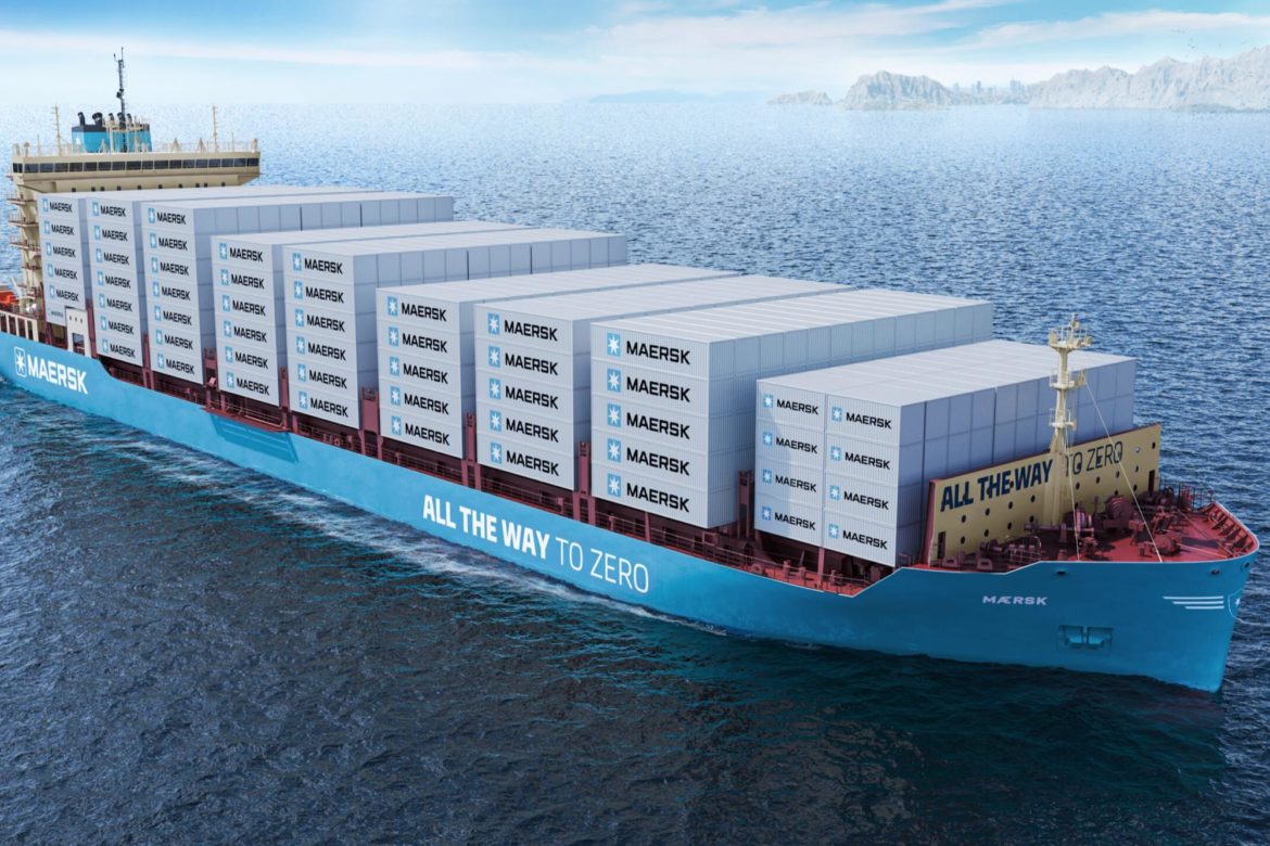 A Maersk está comprometida em modernizar o navio de forma abrangente, incluindo a instalação de novos tanques de combustível.