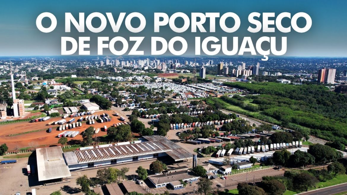 O novo Porto Seco, em Foz do Iguaçu, foi planejado com base em normas de alfandegamento para garantir a segurança aduaneira.