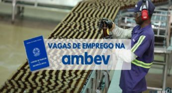 Ambev, líder do mercado de bebidas, está ofertando quase 400 vagas de emprego para candidatos com e sem experiência