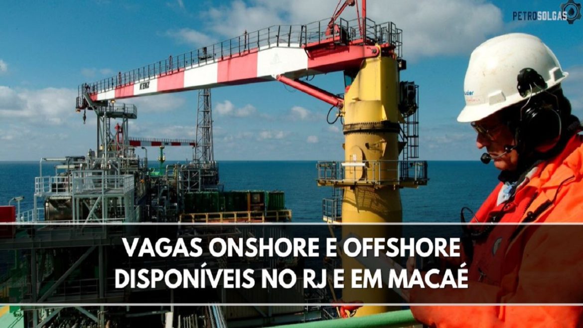 Foresea abre 87 vagas onshore e offshore para profissionais de níveis técnico e superior no RJ e Macaé