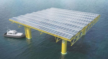 SeaVolt se prepara para instalar a primeira plataforma offshore de energia solar no Mar do Norte