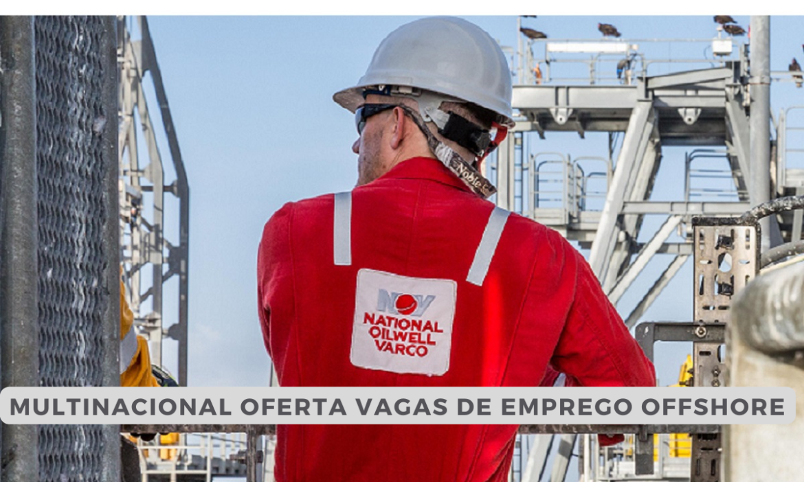 A NOV é bastante conhecida no ramo de petróleo e gás. As inscrições já estão abertas, mas podem se encerrar a qualquer momento.