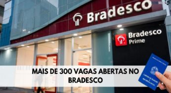 Bradesco abre 372 vagas home office e presenciais para profissionais de quase todo o Brasil