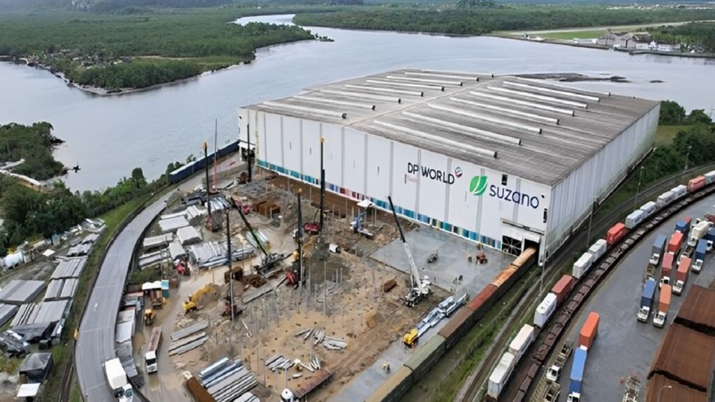 MS receberá novo terminal intermodal para transporte de celulose da Suzano até o Porto de Santos