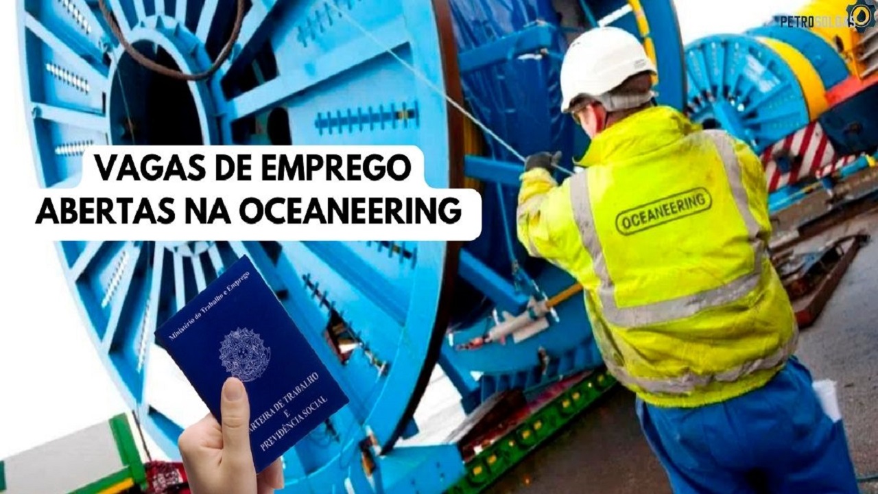 Oceaneering está com 40 vagas de emprego offshore abertas para profissionais com ensino técnico e superior