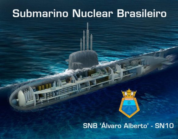 Os recursos serão direcionados para uma série de projetos ambiciosos, incluindo a tão esperada construção do submarino de propulsão nuclear.