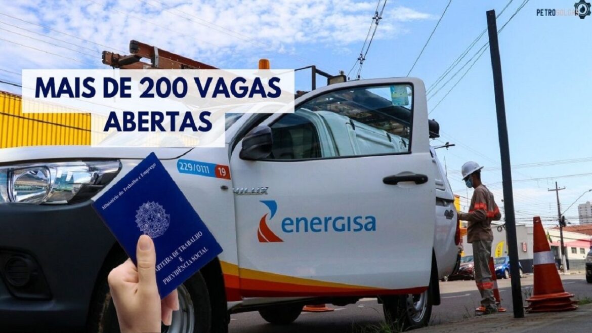 Energisa está com mais de 200 vagas de emprego com e sem experiência abertas para eletricistas, aprendizes, estagiários e muito mais