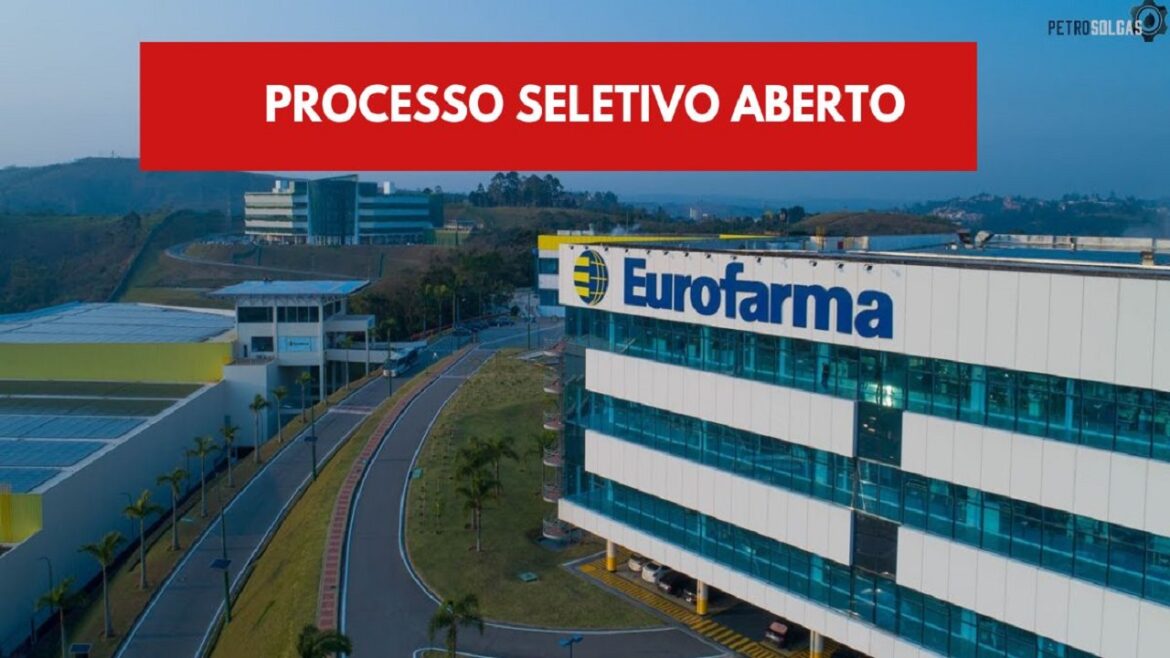 Eurofarma inicia recrutamento e seleção de mais de 55 candidatos para ocupar vagas com e sem experiência