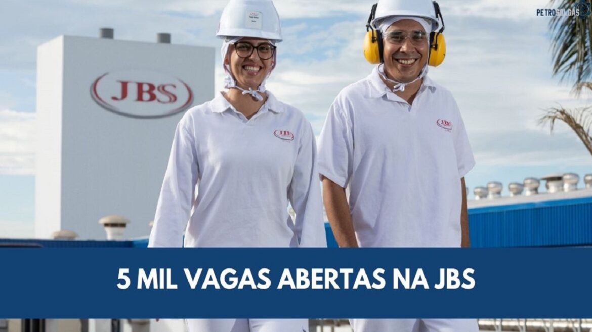 JBS inicia processo de recrutamento e seleção de 5 mil novos profissionais brasileiros em todo o Brasil