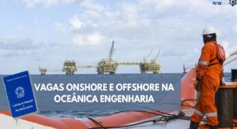 Oceânica anuncia a abertura de novas vagas de emprego no setor marítimo