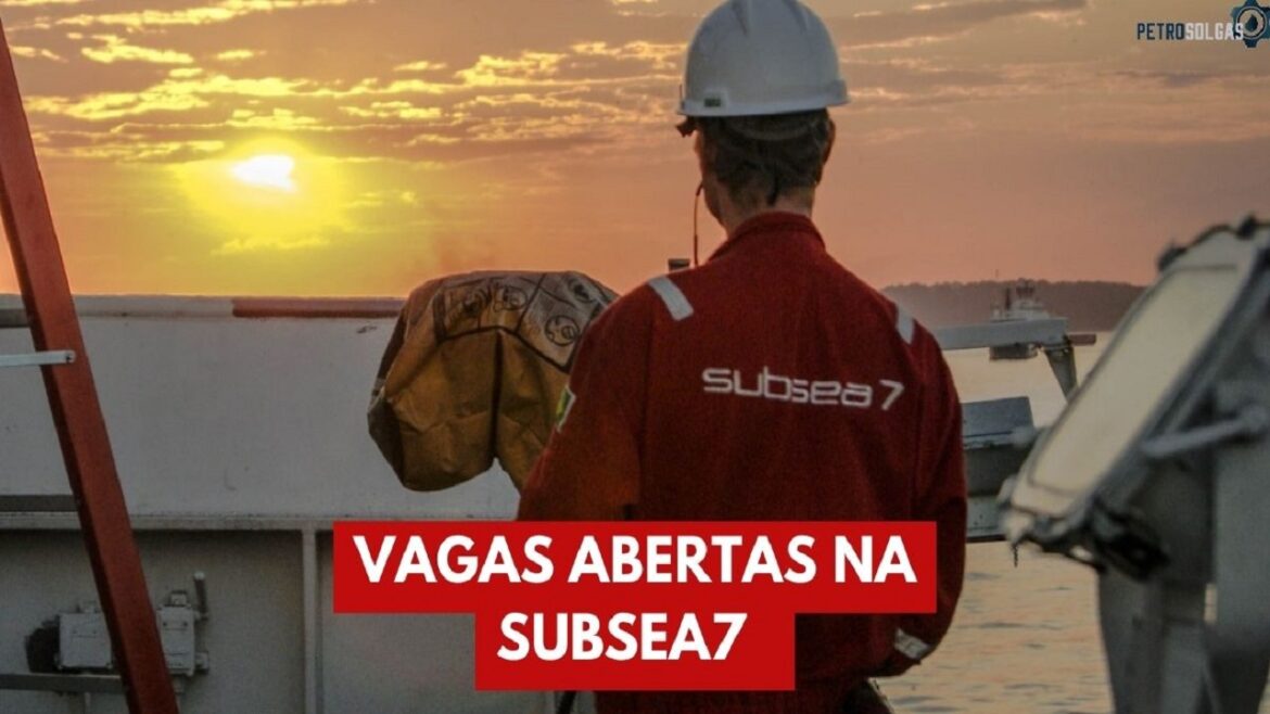 Subsea7 oferta novas vagas de emprego para 39 profissionais que residem no Rio de Janeiro