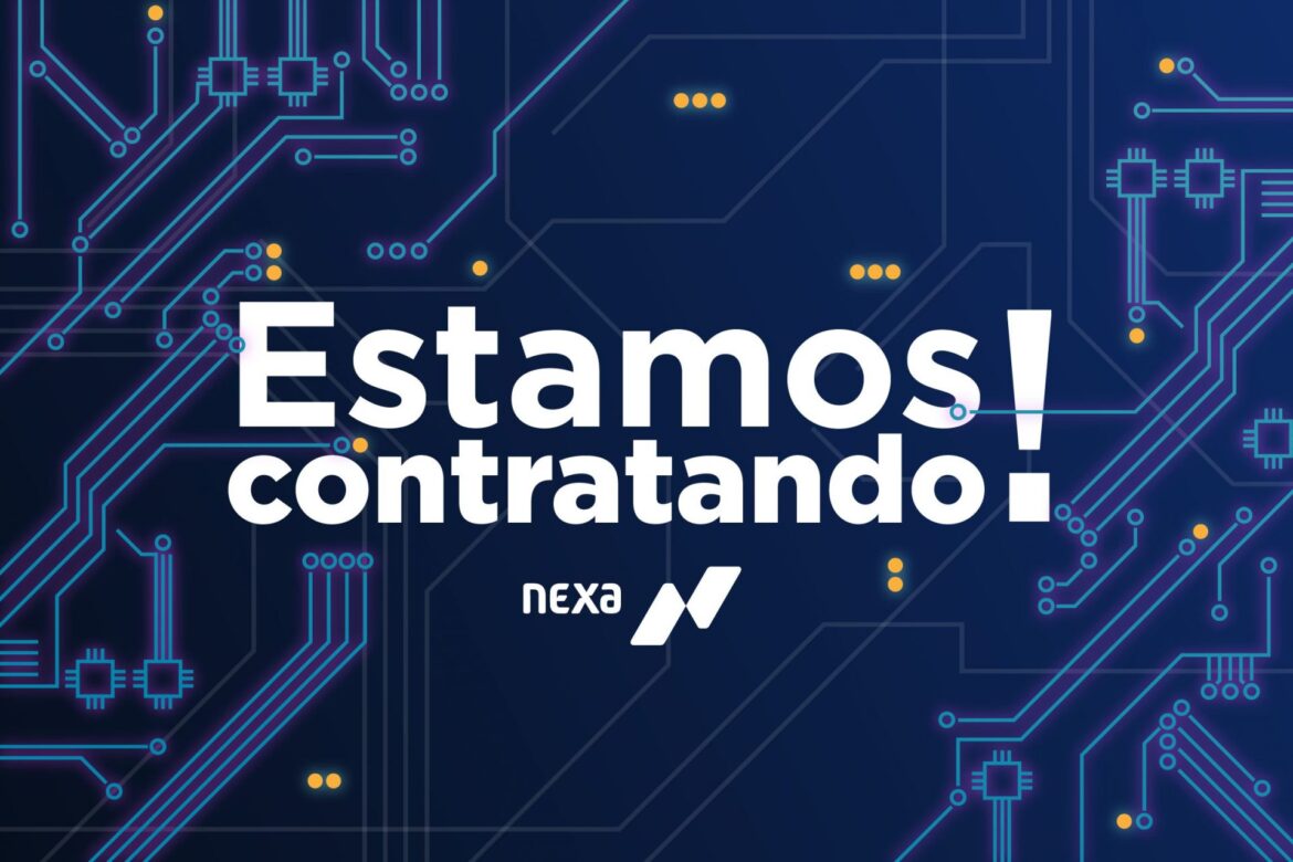 Com mais de 20 anos de experiência, a Nexa Tecnologia possui 19 vagas de emprego disponíveis para candidatos com e SEM EXPERIÊNCIA.