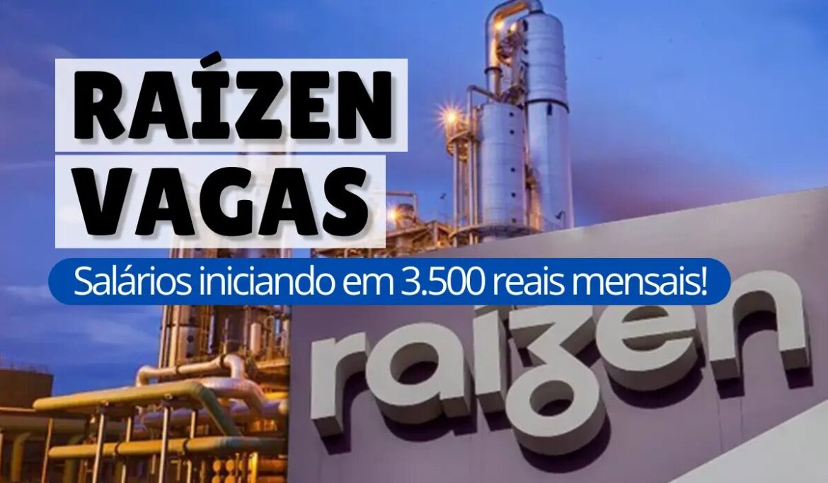 As vagas de emprego disponibilizadas pela Raízen são destinadas a profissionais com e sem experiência, caso atendam aos requisitos exigidos.