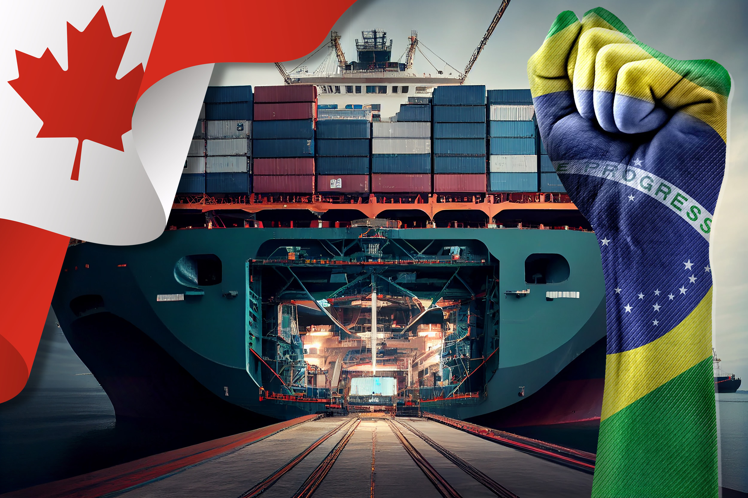 Exportações do Brasil para o Canadá superam US$ 4 bilhões pela 1ª vez