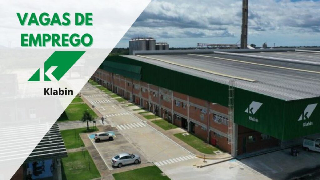Klabin Celulose acaba de abrir processo seletivo com 110 vagas de emprego para início imediato