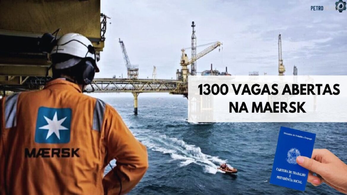 Multinacional Maersk faz mega chamado! 1300 vagas abertas esperam por você no Brasil e além!