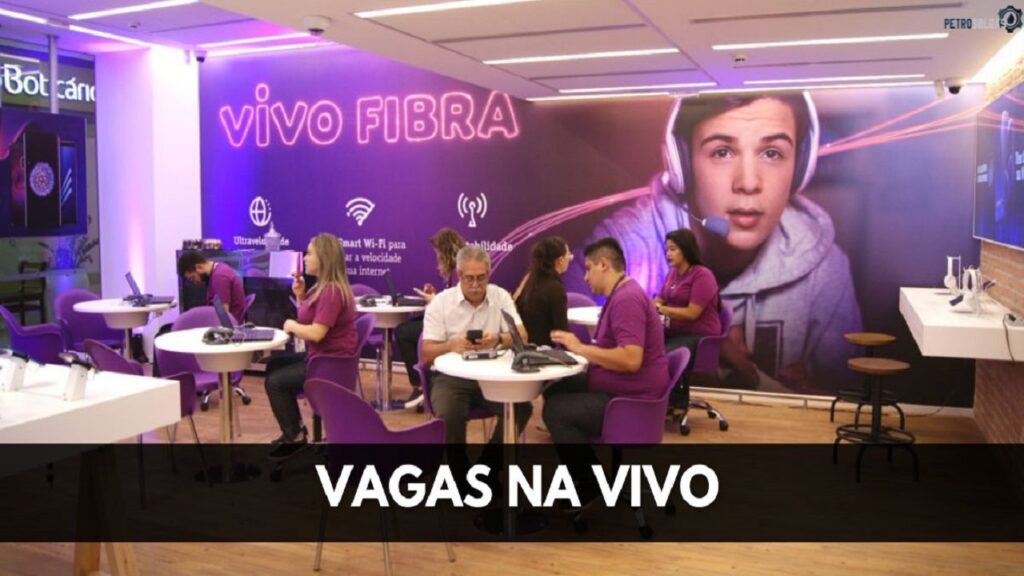 Vivo divulga 200 vagas de emprego para candidatos com ensino médio, técnico e superior em todos os estados do Brasil