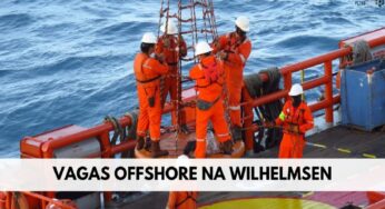 Multinacional Wilhelmsen abre vagas de emprego em alto mar no Rio de Janeiro