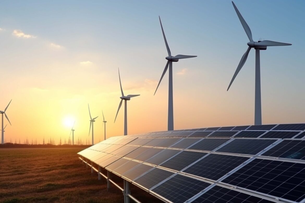 A estratégia de energia renovável de Portugal se baseia principalmente nas fontes eólica e solar, consideradas os pilares desse esforço.