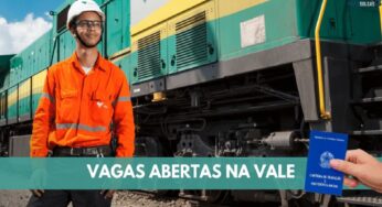 Vale anuncia novas vagas de emprego para Mecânicos, Ferramenteiros, Analistas e mais!