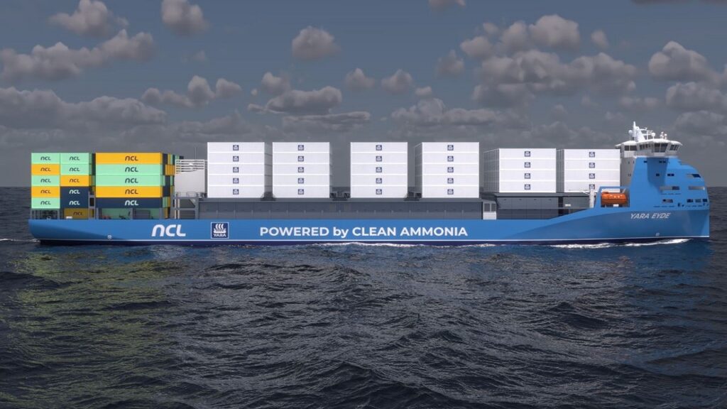 Norueguesa Yara anuncia o primeiro navio movido a amônia do mundo