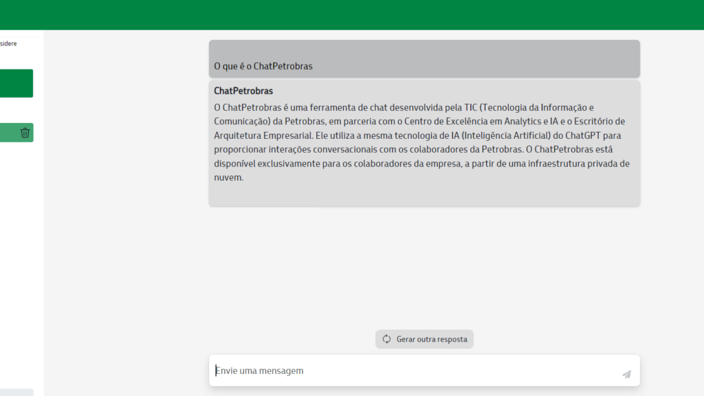 Conforme destacado pela Microsoft, a implementação do ChatPetrobras proporcionará benefícios para tomadas de decisões mais rápidas e precisas.