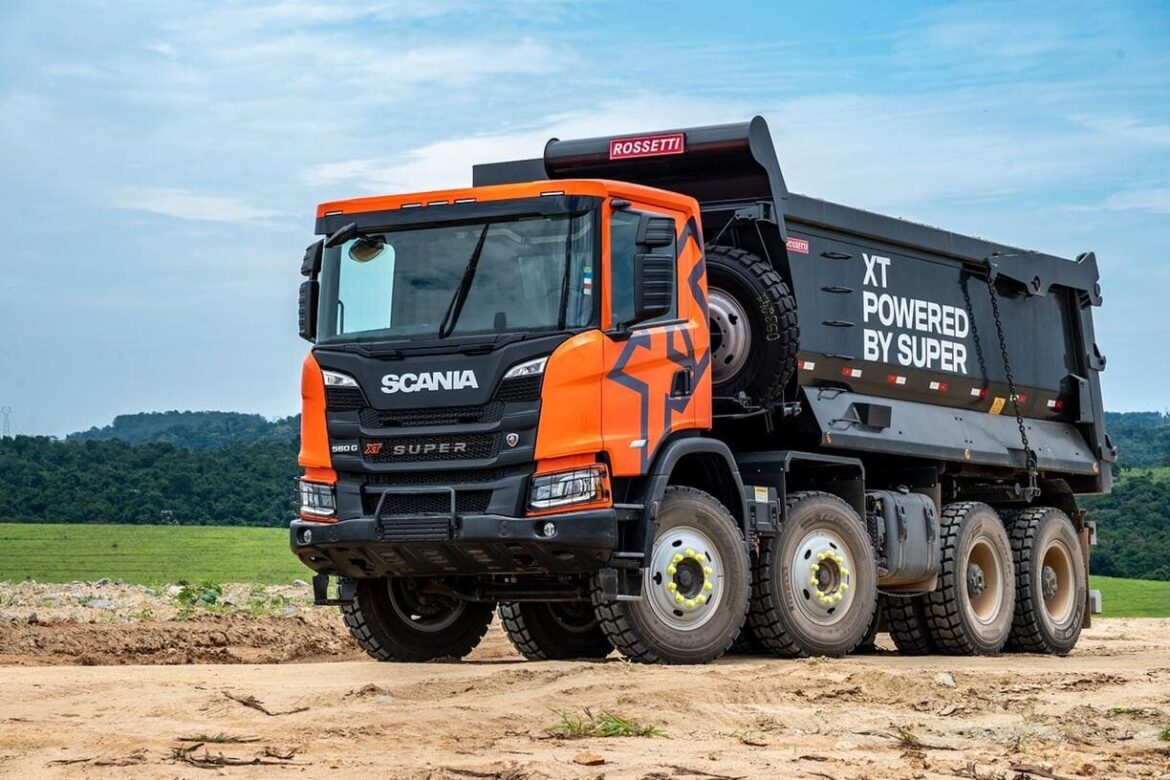 A Scania está investindo em melhorias significativas para atender aos desafios das operações off-road na mineração.