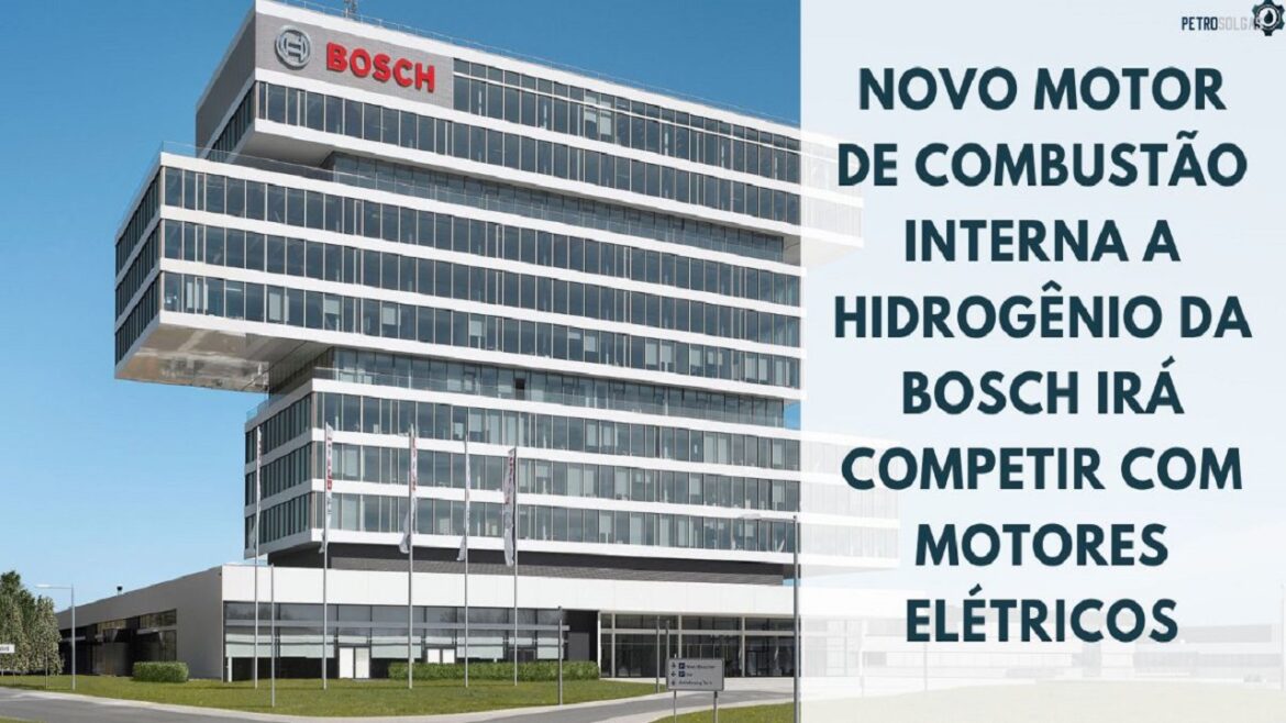 Bosch anuncia investimento em motores de combustão interna a hidrogênio para competir com motores elétricos