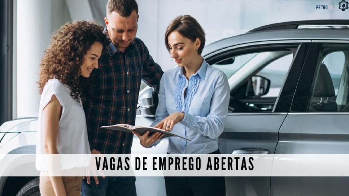 CAOA, líder no mercado de concessionárias de veículos, abre seletivo com dezenas de vagas de emprego