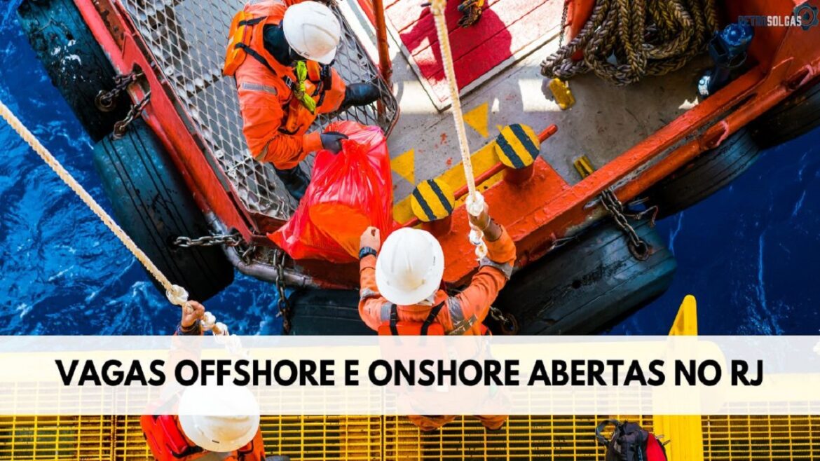 Engeman está contratando profissionais para ocupar dezenas de vagas offshore e onshore no RJ
