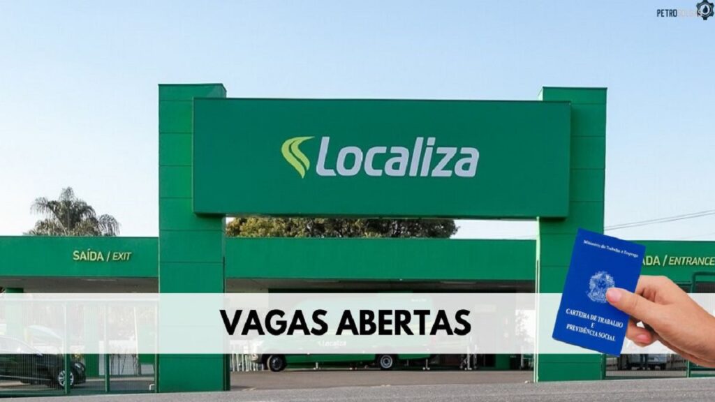 Localiza anuncia abertura de 913 vagas de emprego home office e presenciais em quase todo o Brasil