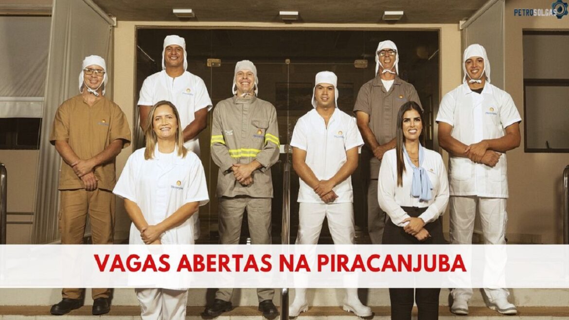 Piracanjuba está recrutando mais de 80 novos funcionários de nível médio, técnico e superior ao redor do Brasil, confira!