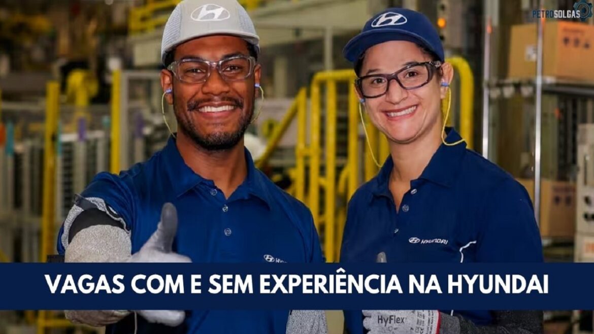 Hyundai tem 34 vagas com e sem experiência abertas para moradores de São Paulo